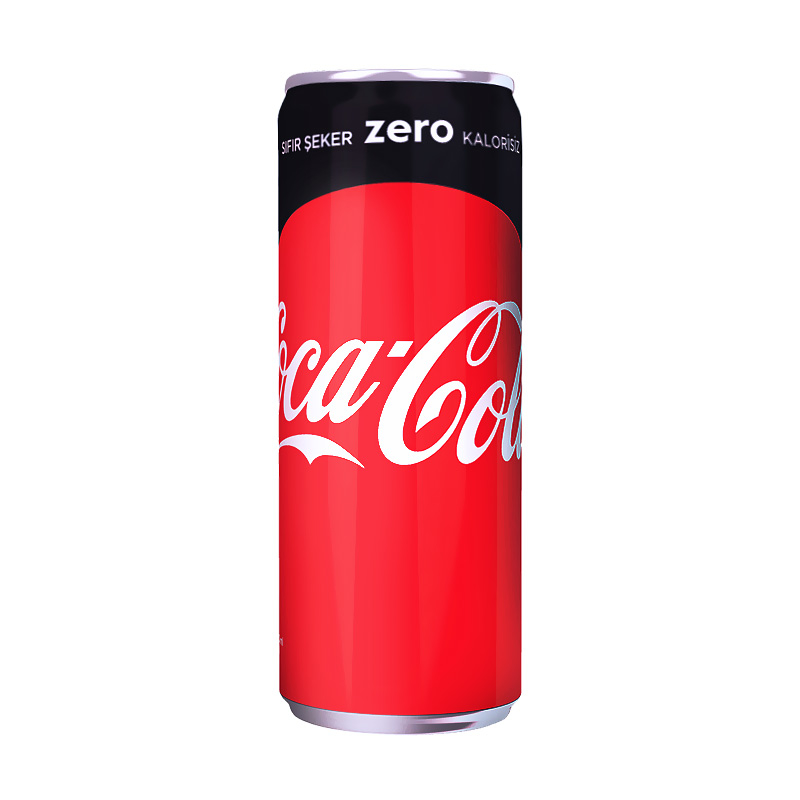 Coca Cola Zero Kutu 330 Ml Barkod 6647 88 B